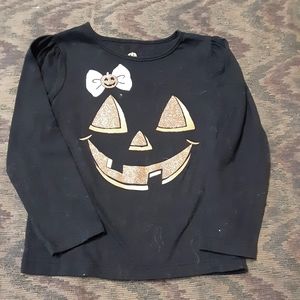 Little girls Halloween shirt
